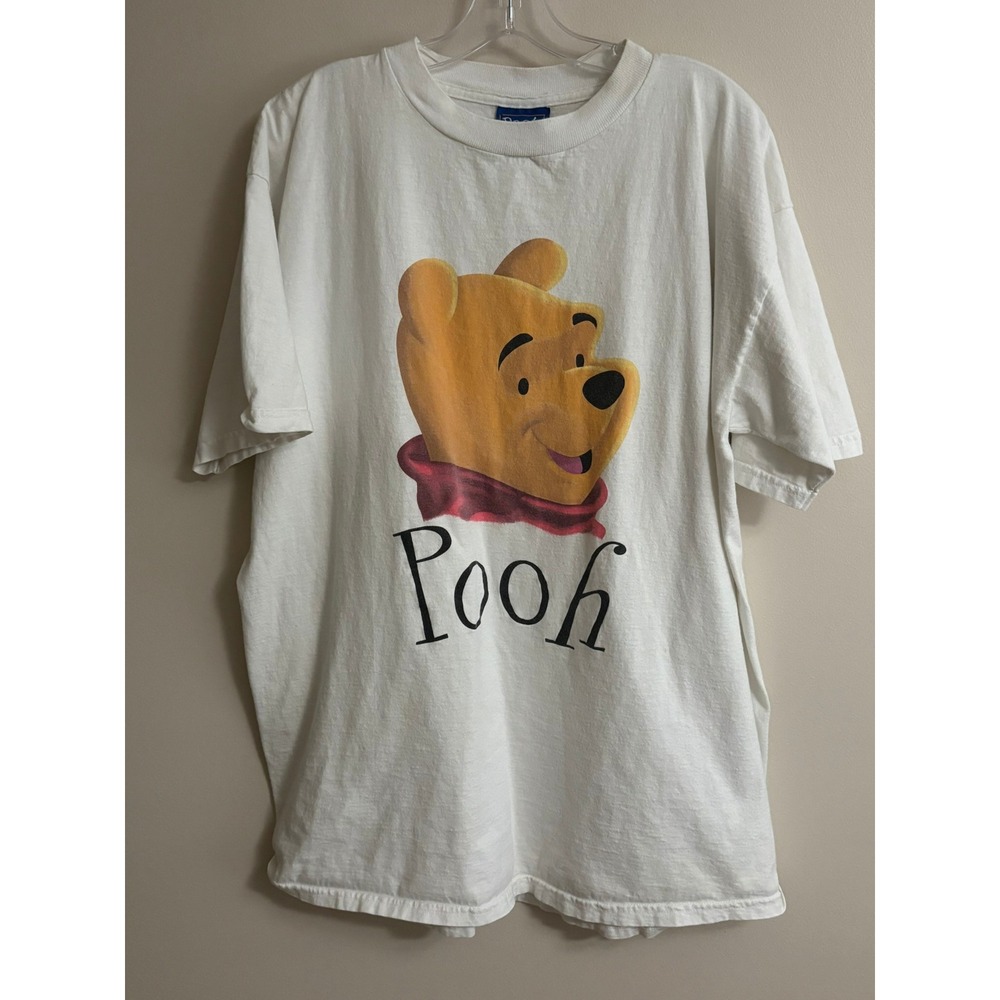 Vintage 90s Disney Winnie the Pooh T-Shirt Oversized Graphic Tee XL